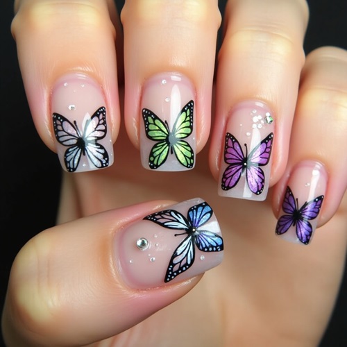 Butterfly Full Nail