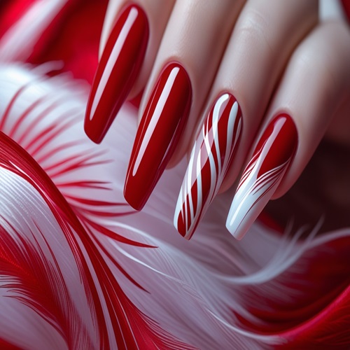 Scarlet Whispers Nails