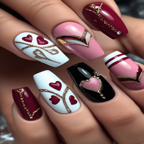 Golden Heart Elegance