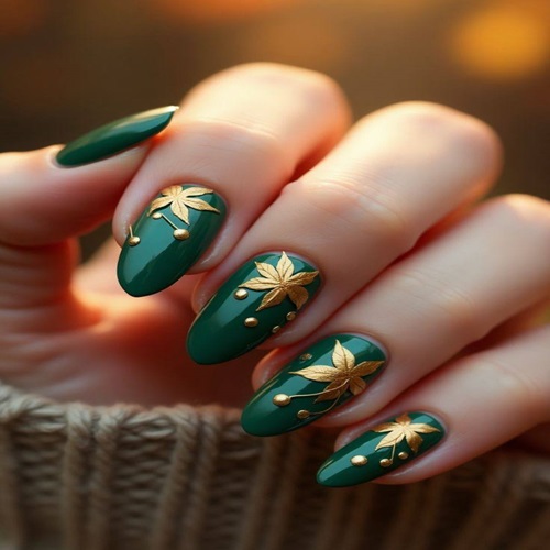 Emerald Autumn Elegance