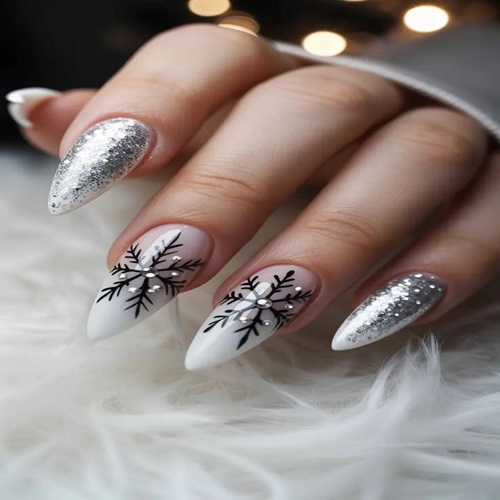 Winter Snowflake Elegance