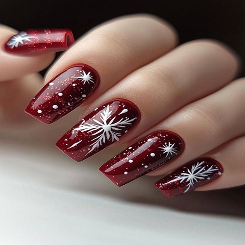 Winter Snowflake Elegance